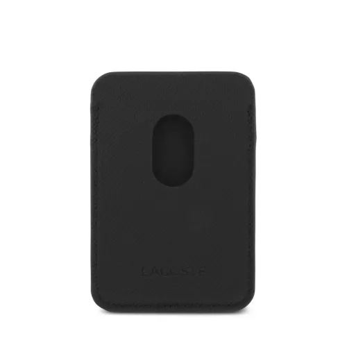  iPhone 17 Air fekete Lacoste Iconic Petit Pique MagSafe tok + pénzt�-3666339513986 9 kép