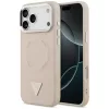  iPhone 17 Pro Max Pink Guess PU bőr háromszög logós MagSafe tok