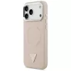  iPhone 17 Pro Max Pink Guess PU bőr háromszög logós MagSafe tok-3666339515386 2 kép