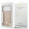  iPhone 17 Pro Max Pink Guess PU bőr háromszög logós MagSafe tok-3666339515386 8 kép