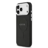  iPhone 17 Pro Max Fekete Guess PU Saffiano MagSafe tok-3666339516666 2 kép