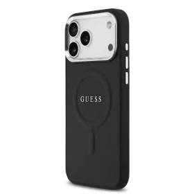  iPhone 17 Pro Max Fekete Guess PU Saffiano MagSafe tok-3666339516666 2 kép