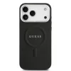  iPhone 17 Pro Max Fekete Guess PU Saffiano MagSafe tok-3666339516666 3 kép