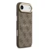  iPhone 17 Air Barna Guess PU Bőr 4G Arany Keretes MagSafe Tok-3666339519209 4 kép
