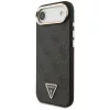  iPhone 17 Air Fekete Guess PU Bőr 4G Háromszög Logós Arany Kerete-3666339520960 2 kép