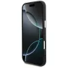  iPhone 17 Air Fekete Guess PU Bőr 4G Háromszög Logós Arany Kerete-3666339520960 5 kép