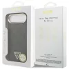  iPhone 17 Air Fekete Guess PU Bőr 4G Háromszög Logós Arany Kerete-3666339520960 8 kép