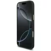  iPhone 17 Pro Max Fekete Guess PU Leather 4G Strass Triangle Logo Gol-3666339520984 5 kép