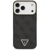  iPhone 17 Pro Max Fekete Guess PU Leather 4G Strass Triangle Logo Gol-3666339520984 7 kép