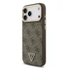  iPhone 17 Pro Max Barna Guess PU Bőr 4G Strass Háromszög Logó Ara-3666339521141 2 kép