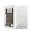  iPhone 17 Pro Max Barna Guess PU Bőr 4G Strass Háromszög Logó Ara-3666339521141 7 kép
