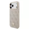  iPhone 17 Pro Max Pink Guess PU Leather 4G Triangle Logo Arany Kerete-3666339521462 2 kép