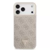  iPhone 17 Pro Max Pink Guess PU Leather 4G Triangle Logo Arany Kerete-3666339521462 3 kép