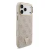  iPhone 17 Pro Max Pink Guess PU Leather 4G Triangle Logo Arany Kerete-3666339521462 4 kép