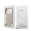  iPhone 17 Pro Max Pink Guess PU Leather 4G Triangle Logo Arany Kerete-3666339521462 7 kép