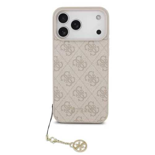  iPhone 17 Pro Max Tone on Tone Pink Guess 4G Charm tok-3666339525941 2 kép