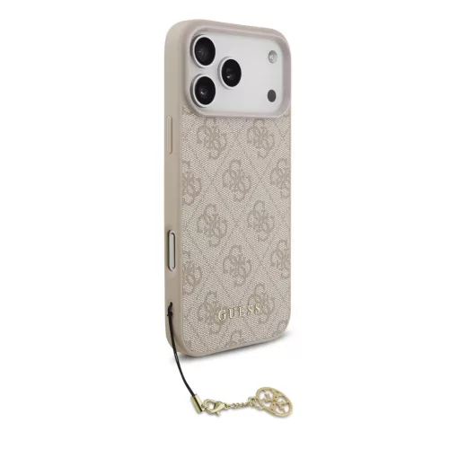  iPhone 17 Pro Max Tone on Tone Pink Guess 4G Charm tok-3666339525941 3 kép