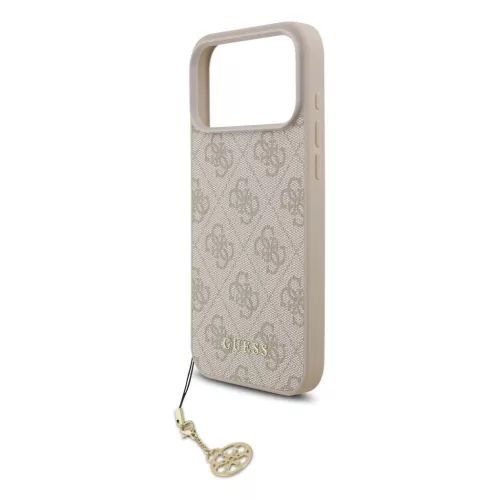  iPhone 17 Pro Max Tone on Tone Pink Guess 4G Charm tok-3666339525941 4 kép