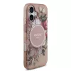  iPhone 17 Pink Guess IML Flowers Pánt MagSafe tok-3666339526153 3 kép