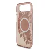  iPhone 17 Air Pink Guess IML Flowers Pántos MagSafe tok-3666339526160 5 kép