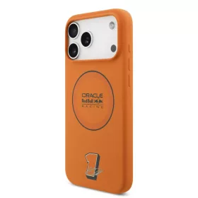  iPhone 17 Pro Max Narancs Red Bull Szilikon Kék Gyűrűs MagSafe tok-3666339527532 2 kép