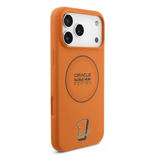 iPhone 17 Pro Max Narancs Red Bull Szilikon Kék Gyűrűs MagSafe tok-3666339527532 4 kép