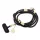 Guess Keresztpánt 4G Charm töltőkábellel USB-C/USB-C Fekete