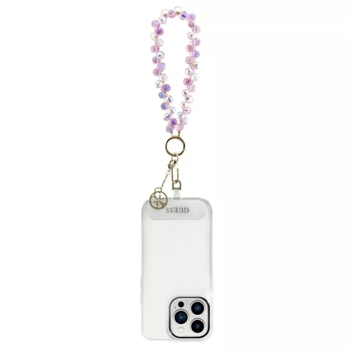  Universal Csuklópánt Guess Crystals 4G Charm Pink-3666339546731 3 kép