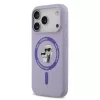  iPhone 17 Pro Lila Karl Lagerfeld Liquid Silicone Karl and Choupette -3666339549398 2 kép