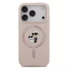  iPhone 17 Pro rózsaszín Karl Lagerfeld Liquid Silicone Karl és Cho-3666339549435 3 kép