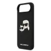  iPhone 17 Air fekete Karl Lagerfeld Liquid Silicone Double Heads MagS-3666339549466 5 kép