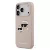  iPhone 17 Pro Pink Karl Lagerfeld Liquid Silicone Double Heads MagSaf-3666339549510 2 kép