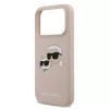  iPhone 17 Pro Pink Karl Lagerfeld Liquid Silicone Double Heads MagSaf-3666339549510 5 kép