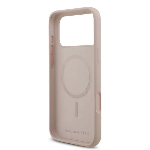  iPhone 17 Pro Max Pink Karl Lagerfeld Szilikon Ikonikus Fejek MagSafe-3666339549527 6 kép
