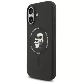  iPhone 17 Karl Lagerfeld Liquid Silicone Karl and Choupette MagSafe t-3666339549534 2 kép