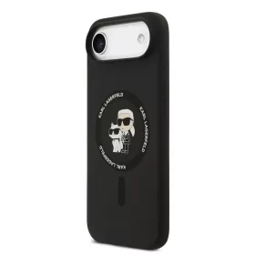  iPhone 17 Air fekete Karl Lagerfeld Liquid Silicone Karl és Choupett-3666339549541 2 kép