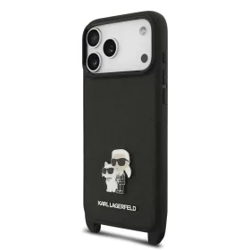  Apple iPhone 17 Pro Max Karl Lagerfeld Saffiano Crossbody Pánt Metal-3666339549763 2 kép