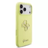  iPhone 17 Pro Max sárga Guess Liquid Silicone 4G Metal Logo tok-3666339549961 4 kép