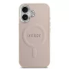  iPhone 17 Rózsaszín Guess PU Saffiano MagSafe tok-3666339550097 3 kép
