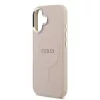  iPhone 17 Rózsaszín Guess PU Saffiano MagSafe tok-3666339550097 5 kép