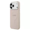 iPhone 17 Pro Max Pink Guess PU Saffiano MagSafe tok-3666339550127 2 kép