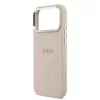  iPhone 17 Pro Max Pink Guess PU Saffiano MagSafe tok-3666339550127 5 kép