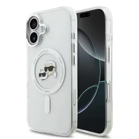 Karl Lagerfeld IML K&CH Heads Metal Frame MagSafe tok iPhone 17-hez á-3666339550455 1 kép