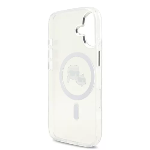Karl Lagerfeld IML K&CH Heads Metal Frame MagSafe tok iPhone 17-hez á-3666339550455 6 kép