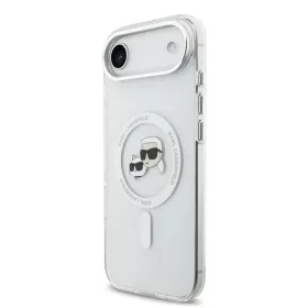 Karl Lagerfeld IML K&CH Heads Metal Frame MagSafe iPhone 17 Air tok-3666339550462 2 kép