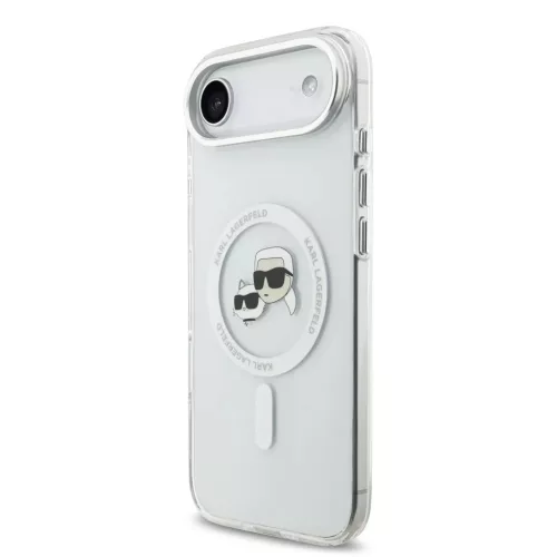 Karl Lagerfeld IML K&CH Heads Metal Frame MagSafe iPhone 17 Air tok-3666339550462 2 kép