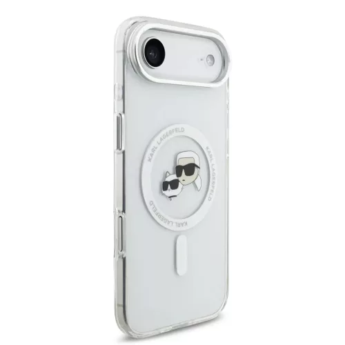 Karl Lagerfeld IML K&CH Heads Metal Frame MagSafe iPhone 17 Air tok-3666339550462 4 kép