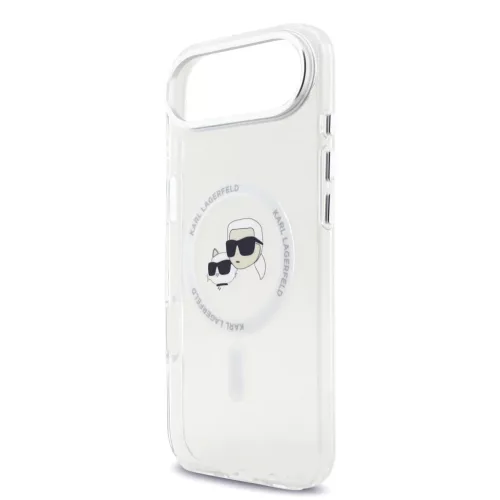 Karl Lagerfeld IML K&CH Heads Metal Frame MagSafe iPhone 17 Air tok-3666339550462 5 kép
