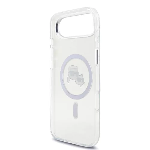 Karl Lagerfeld IML K&CH Heads Metal Frame MagSafe iPhone 17 Air tok-3666339550462 6 kép