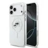 Karl Lagerfeld IML K&CH Heads Metal Frame MagSafe tok iPhone 17 Pro Max átlátszó tok